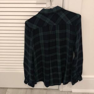 Rails Tops - Rails Hunter Green and Navy Plaid Shirt! Rails Tops - Rails Hunter Green and Navy Plaid Shirt!
